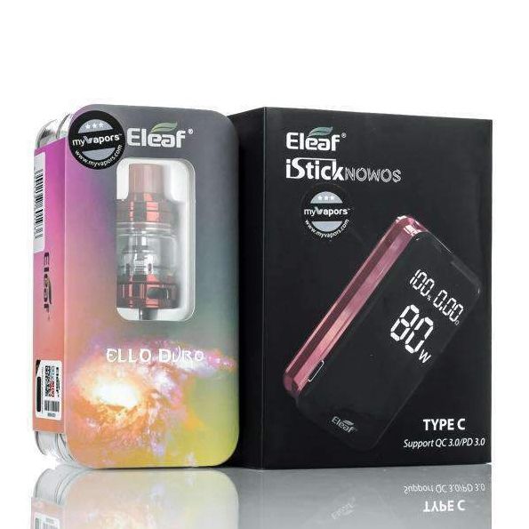 Стартовый набор Eleaf iStick Nowos 80W VW with Ello Duro Kit (Original) - 15