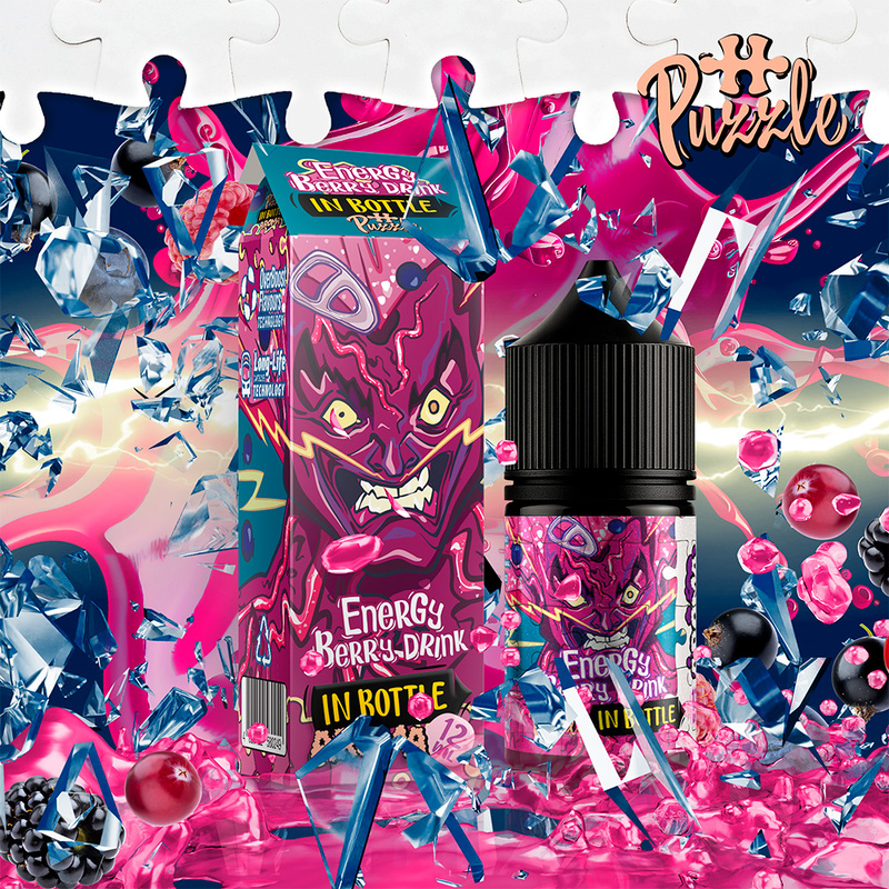 Набор In Bottle Salt Energy Berry Drink, 30 мл