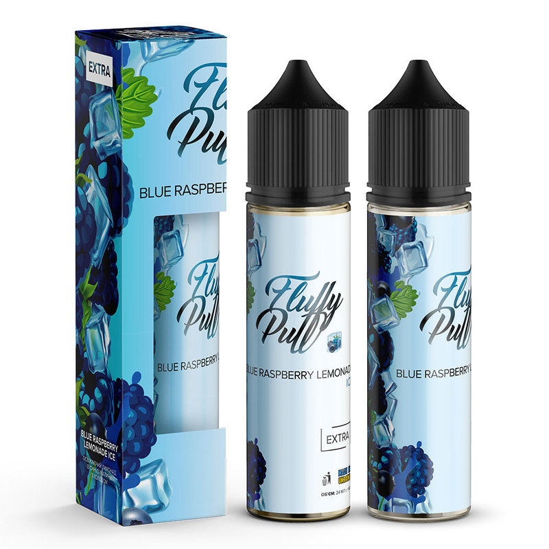 Набор Fluffy Puff Salt Blackberry Lemonade Ice, 60 мл