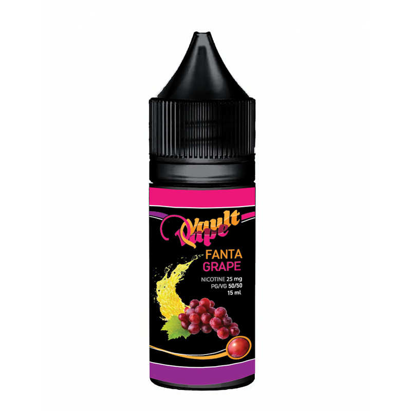 Жидкость Vape Vault Salt Fanta Grape, 15 мл