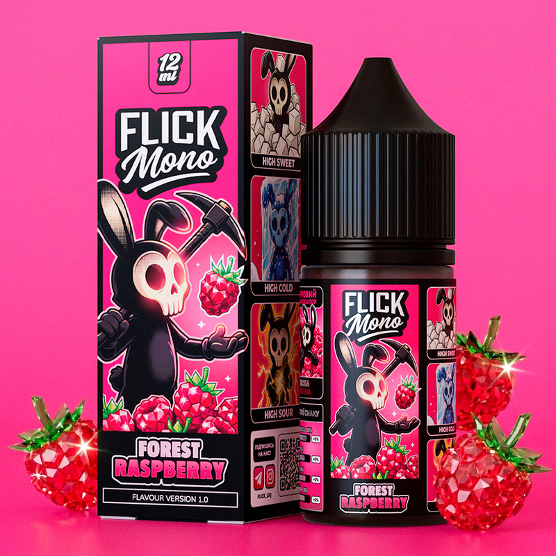 Набор Flick Mono Forest Raspberry, 30 мл