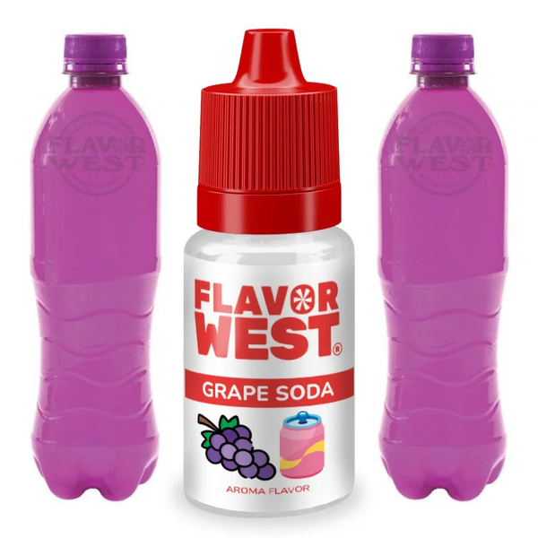 Ароматизатор Flavor West Grape Soda (Виноградная Газировка), 5 мл