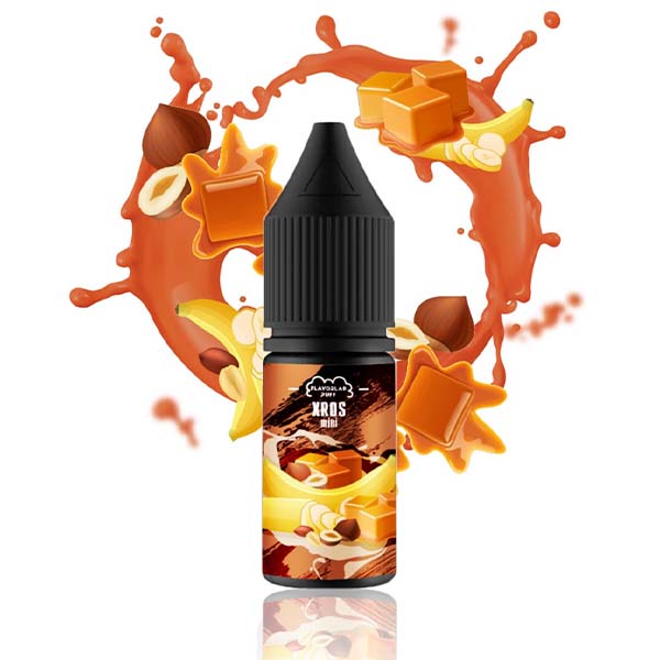 Жидкость Flavorlab XROS mini Hazelnut Caramel Banana cream, 10 мл