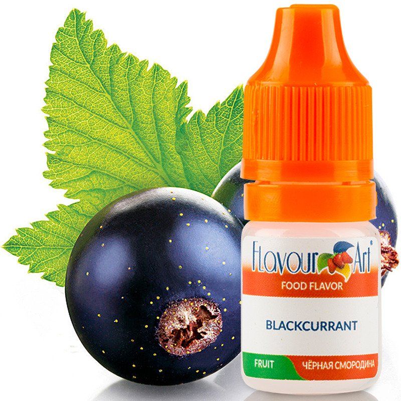 Ароматизатор FlavourArt Blackcurrant (Черная смородина), 5 мл
