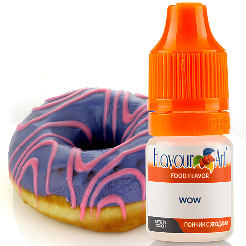 Ароматизатор FlavourArt WOW (Жареный пончик с фруктовой начинкой), 5 мл