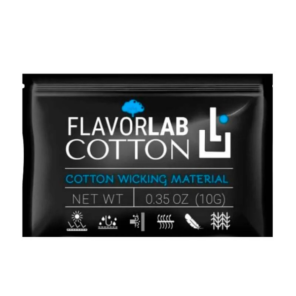 Вата органическая FlavorLab Cotton 10 гр (Original)
