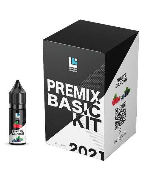 Набір Premix Basic Kit Fruits Garden, 30 мл Сольовий