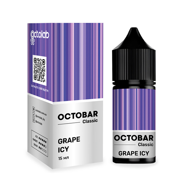 Набор Octobar Classic Grape Icy, 30 мл