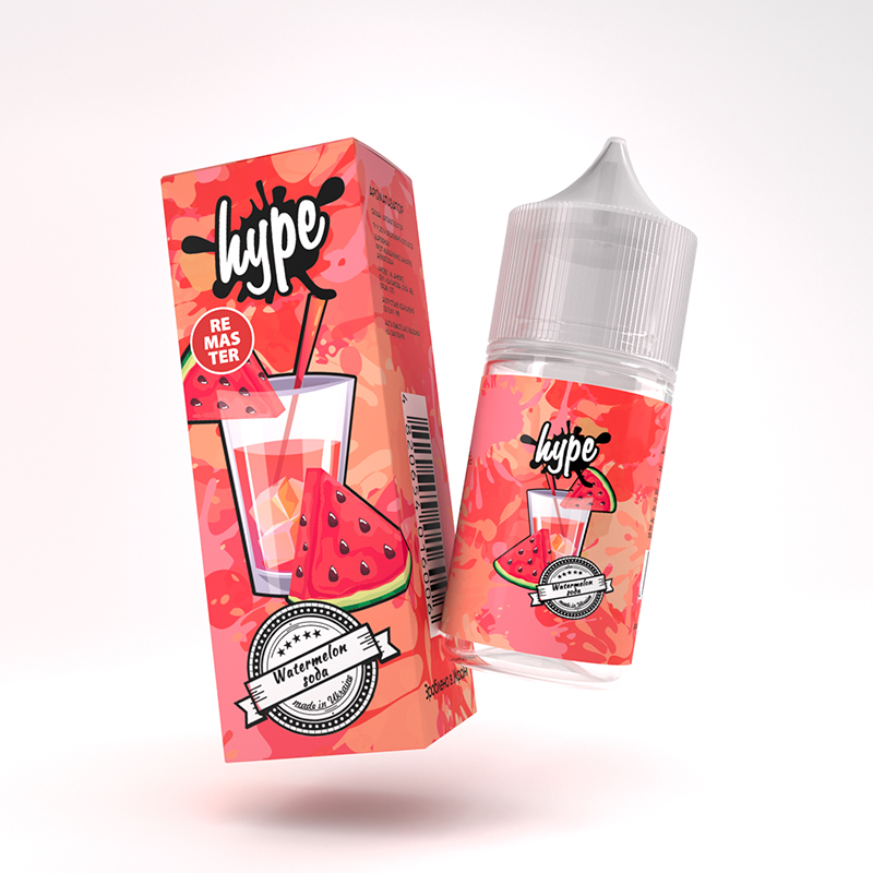 Набор Hype Remaster Watermelon Soda, 30 мл