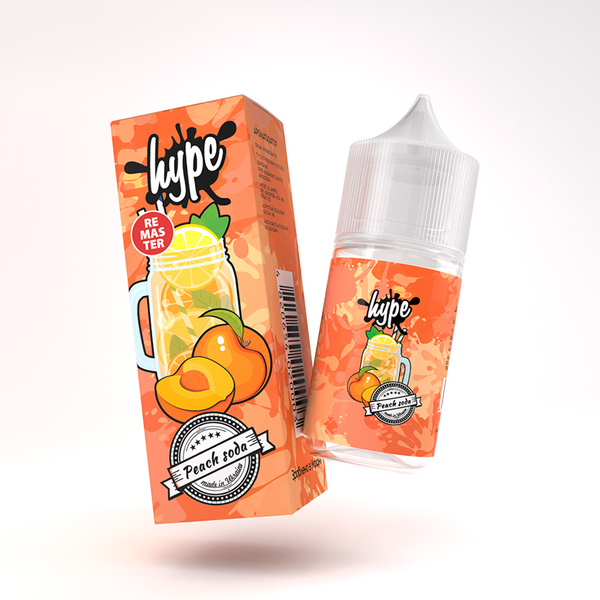 Набор Hype Remaster Peach Soda, 30 мл