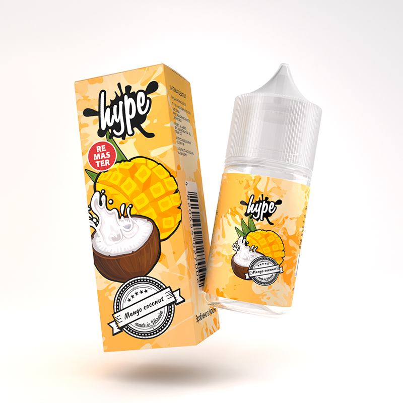 Набір Hype Remaster Mango Coconut, 30 мл