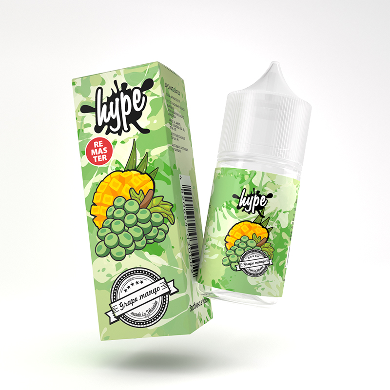 Набор Hype Remaster Grape Mango, 30 мл