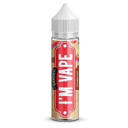 Рідина I'm Vape Bakery Strawberry Cake, 60 мл