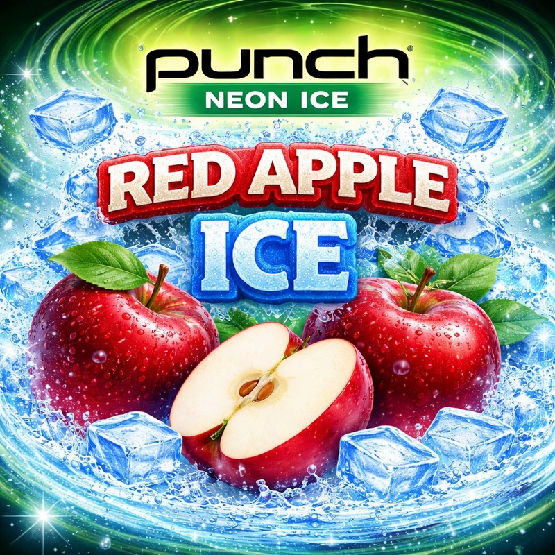Набор Punch Neon Ice Red Apple Ice, 30 мл - 1