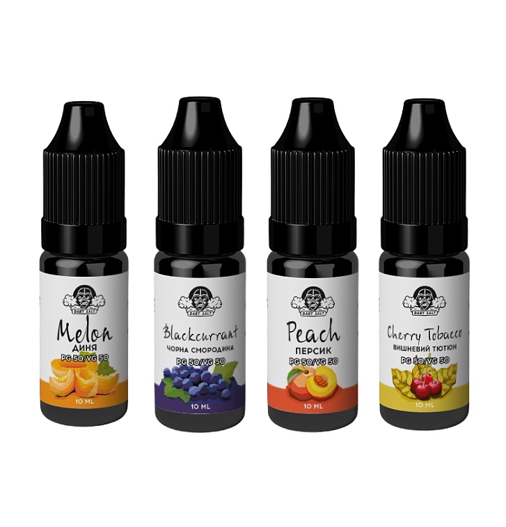 Разом дешевше DartSalt 25мг (10мл * 4шт)