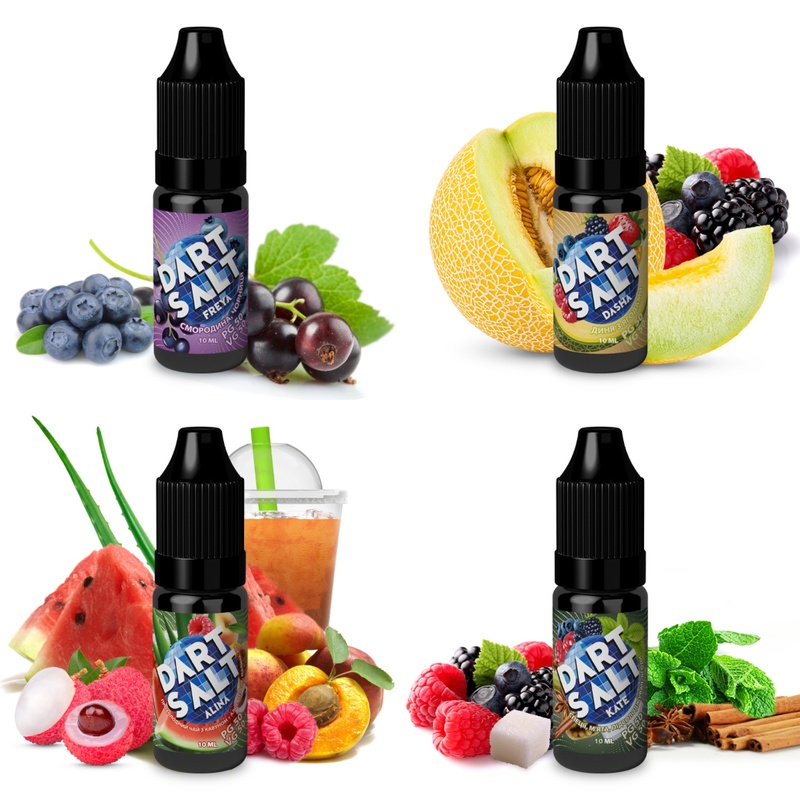 Разом дешевше DartSalt New Wave V1 50мг (10мл * 4шт)