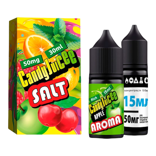 Набор Candy Juice Apple, 30 мл Солевой