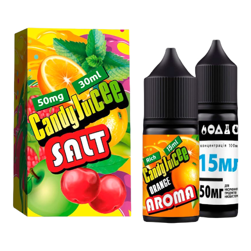 Набор Candy Juice Orange, 30 мл Солевой