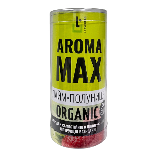 Набір Flavorlab Aroma MAX Лайм Полуниця, 60 мл