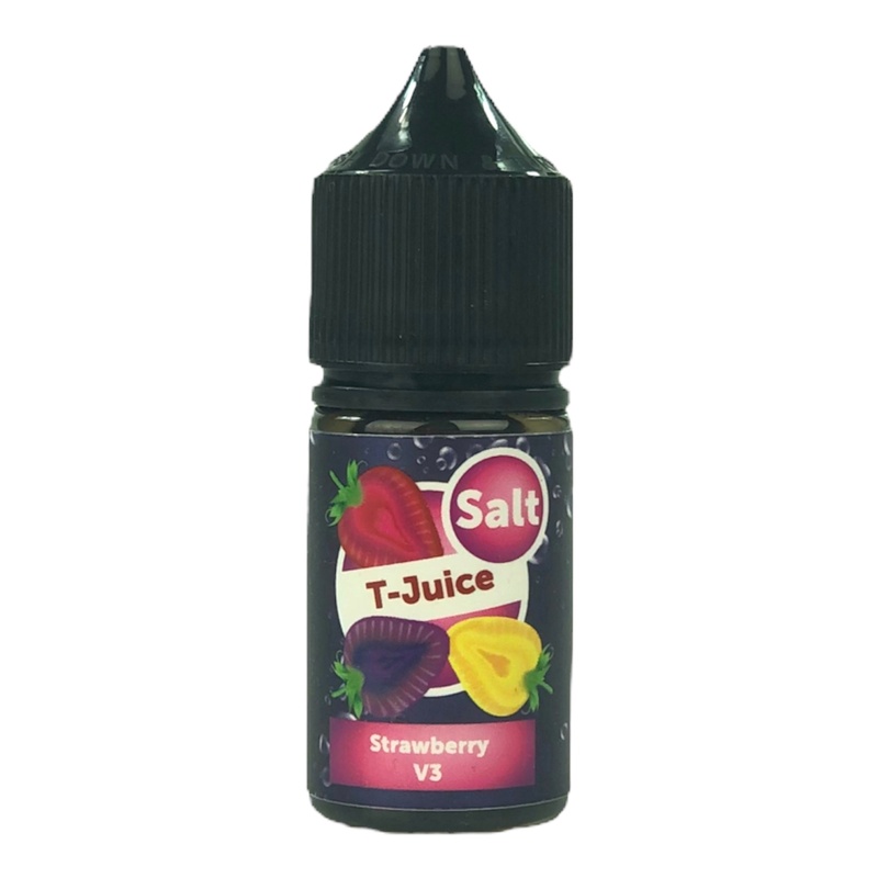 Жидкость T-Juice Strawberry V3, 30 мл - 1