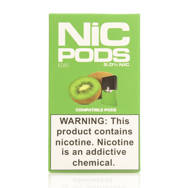 Испаритель одноразовый для Juul Nic Pods Cartridge Kiwi 4 шт (Original)