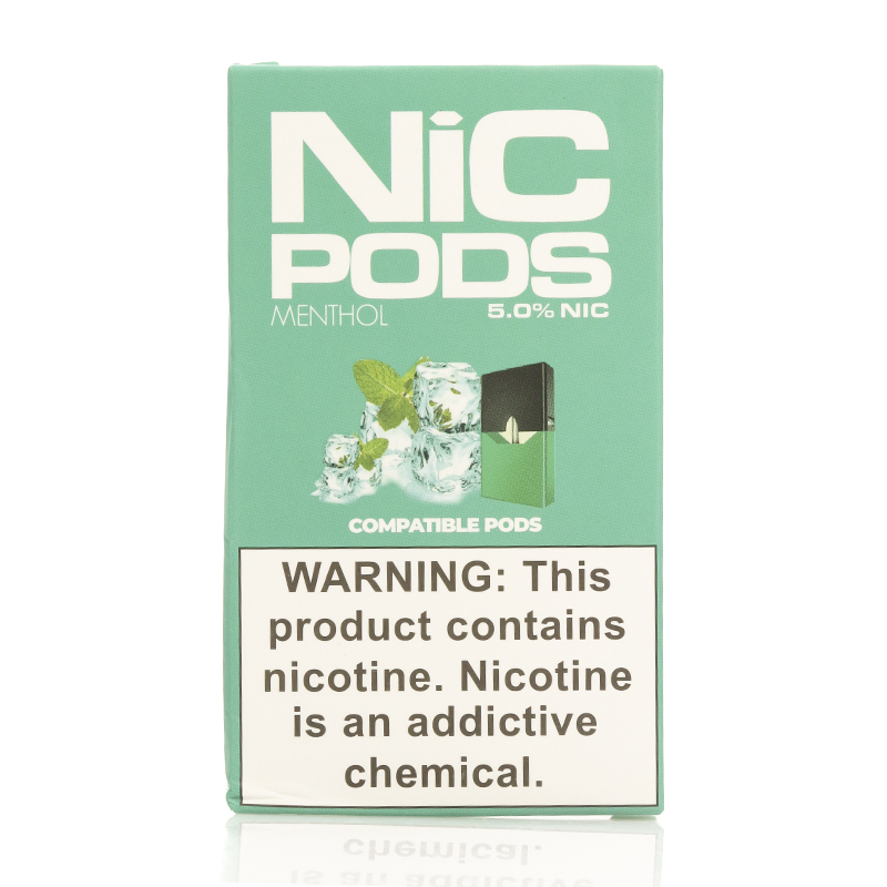 Испаритель одноразовый для Juul Nic Pods Cartridge Menthol 4 шт (Original)