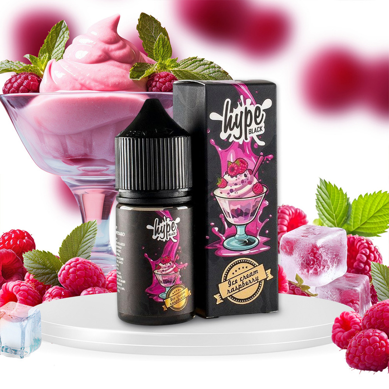 Набор Hype Black Ice Cream Raspberry, 30 мл