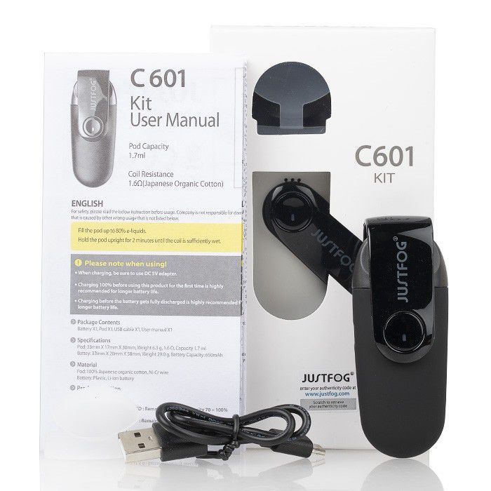 Стартовый набор Justfog C601 Pod System Kit (Original) - 13