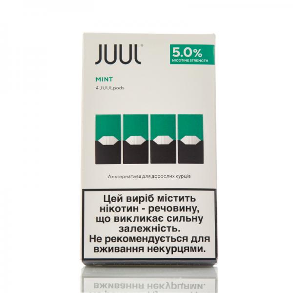 Картриджи JUUL Cartridge Mint 5% 4 шт (Original)
