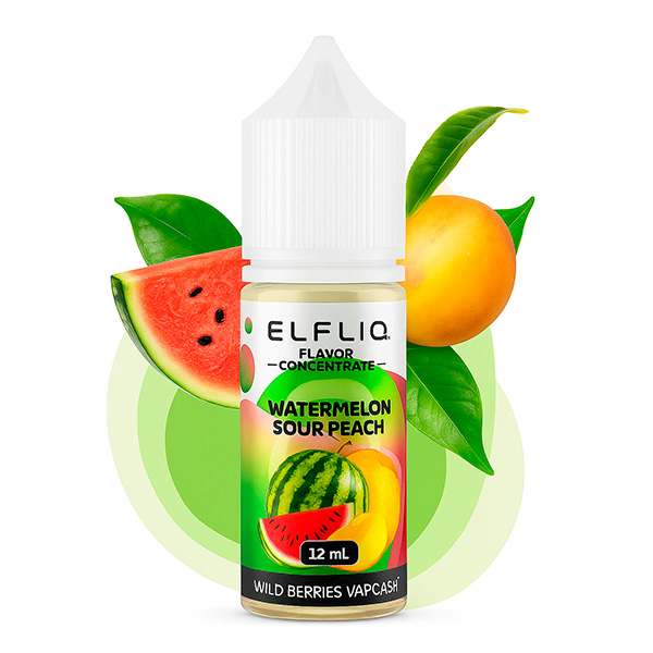 Набор Elfliq Watermelon Sour Peach, 30 мл