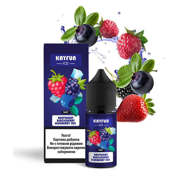 Набор Kayfun Ice Raspberry Blackberry Blueberry Ice, 30 мл