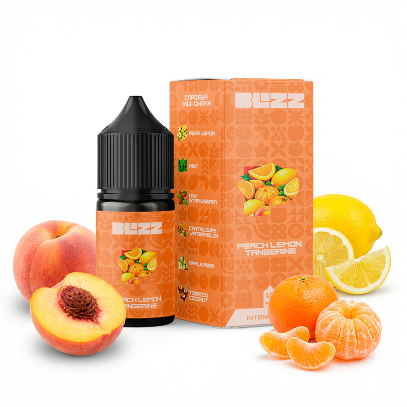 Набір Blizz Intense  Peach Lemon Tangerine, 30 мл