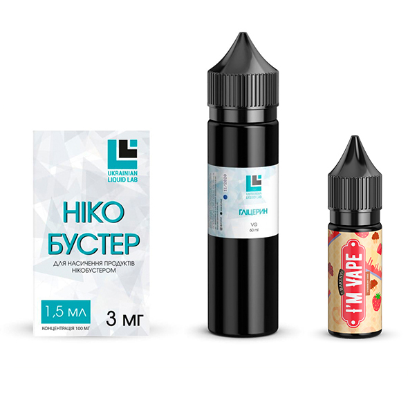 Набор Bakery Strawberry Cake, 60 мл Органический