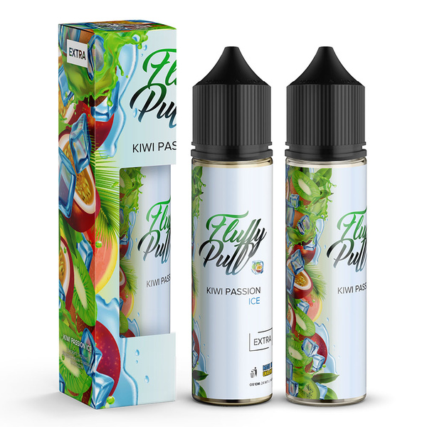 Набор Fluffy Puff Salt Kiwi Passion Ice, 60 мл