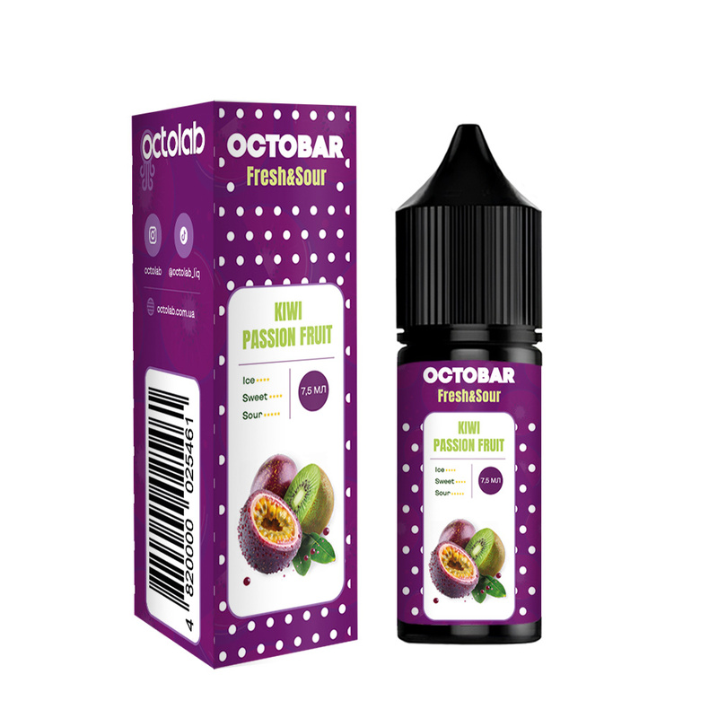 Набор Octobar Fresh Sour Kiwi Passionfruit, 15 мл