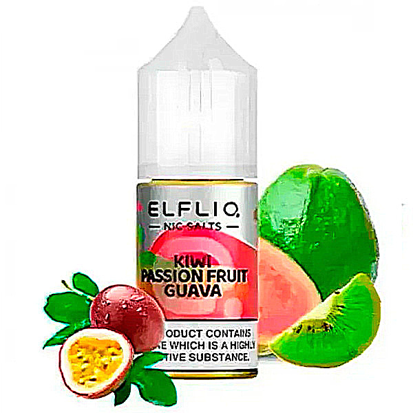 Набор Elfliq Kiwi Passion Fruit Guava, 30 мл