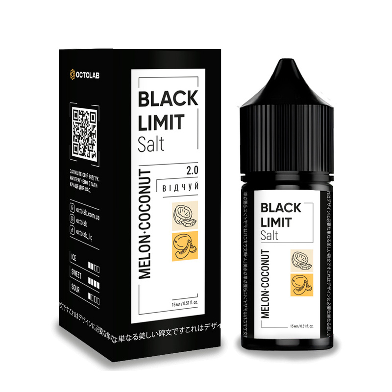 Набір Black Limit Melon Coconut, 30 мл