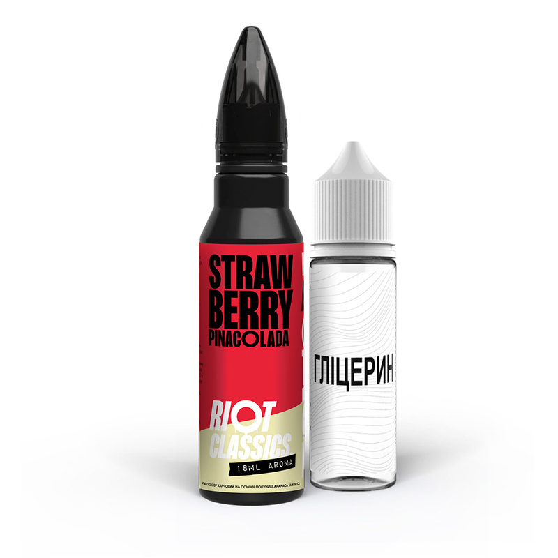 Набір Riot Classics Strawberry Pina Colada, 60 мл