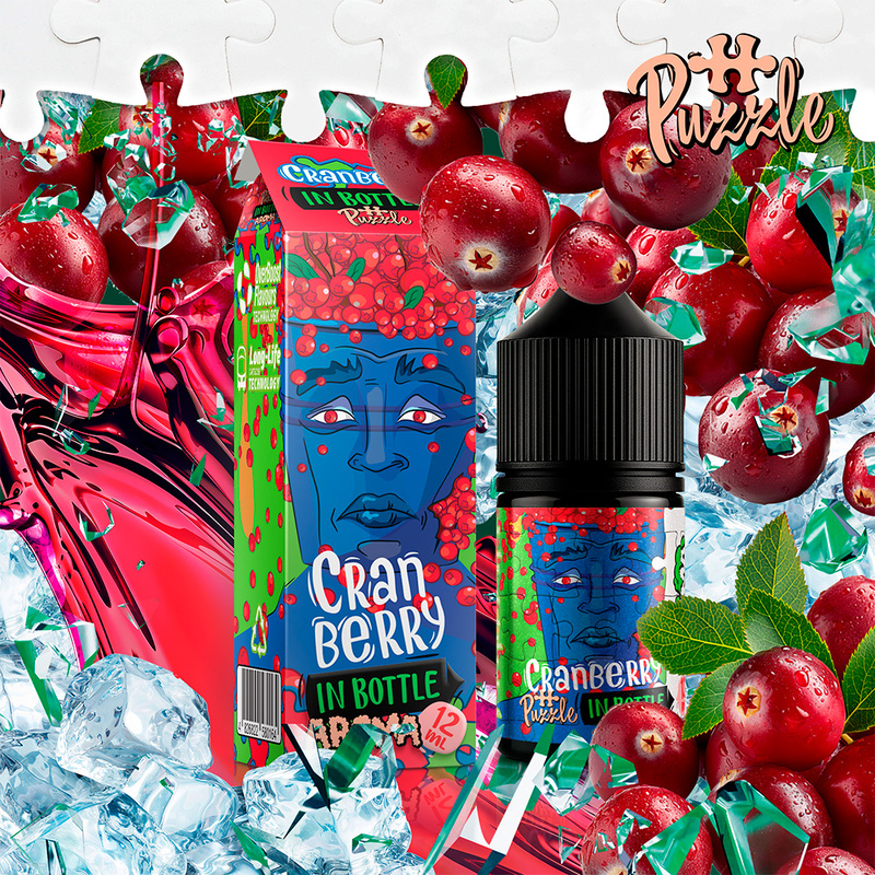 Набор In Bottle Salt Cranberry, 30 мл