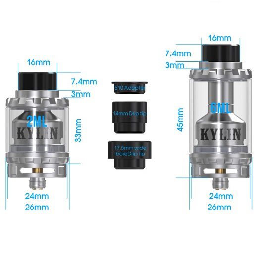 Атомайзер Vandy Vape Kylin RTA (Original) - 7