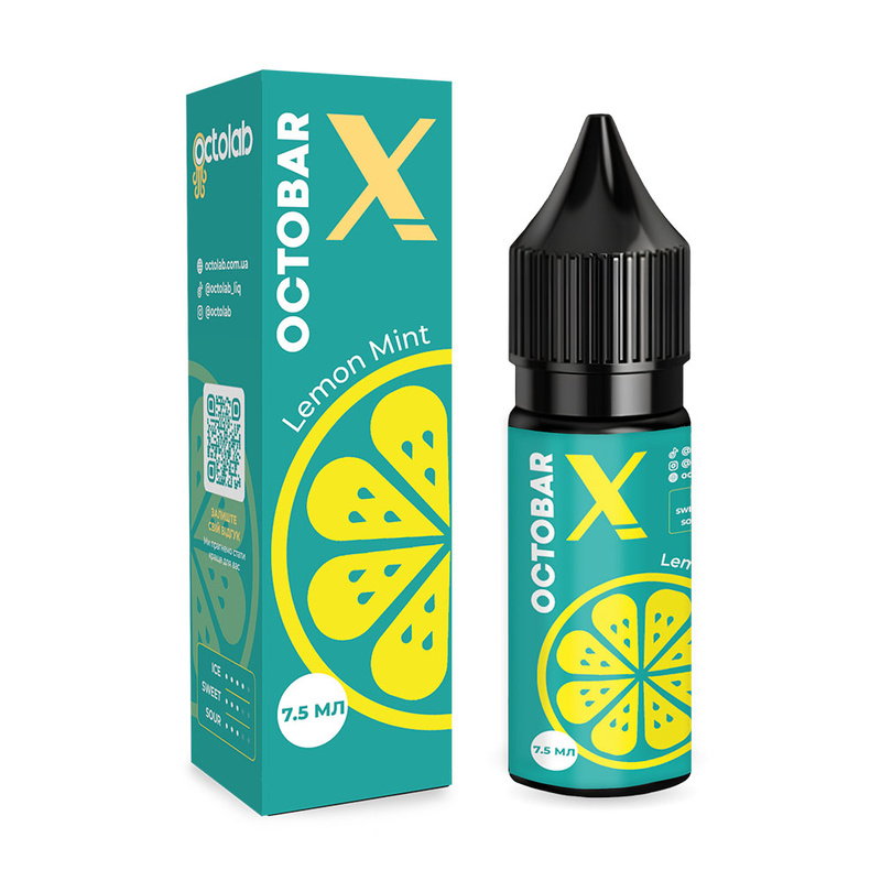 Набор Octobar X Lemon Mint, 15 мл