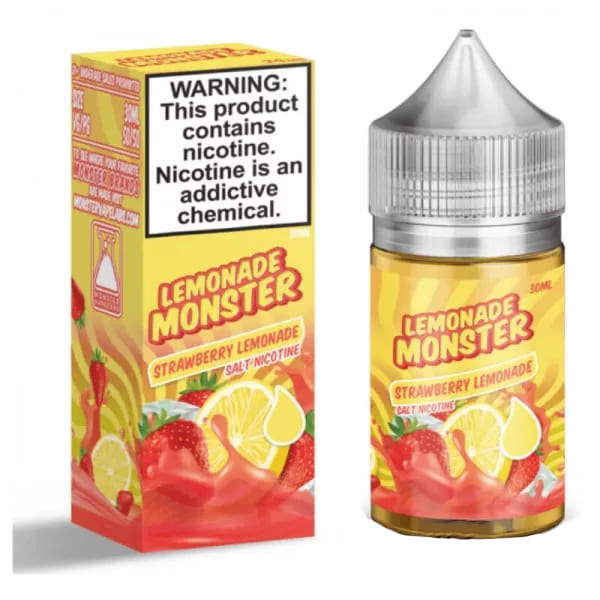 Рідина Lemonade Monster Salt Strawberry Lemonade, 30 мл
