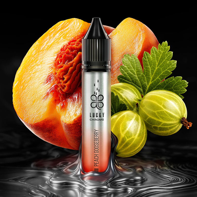 Набор Lucky Chrome Peach Gooseberry, 30 мл