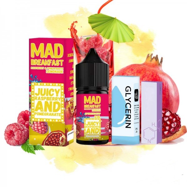 Набор Mad Breakfast Raspberry Pomegranate Lemonade, 30 мл