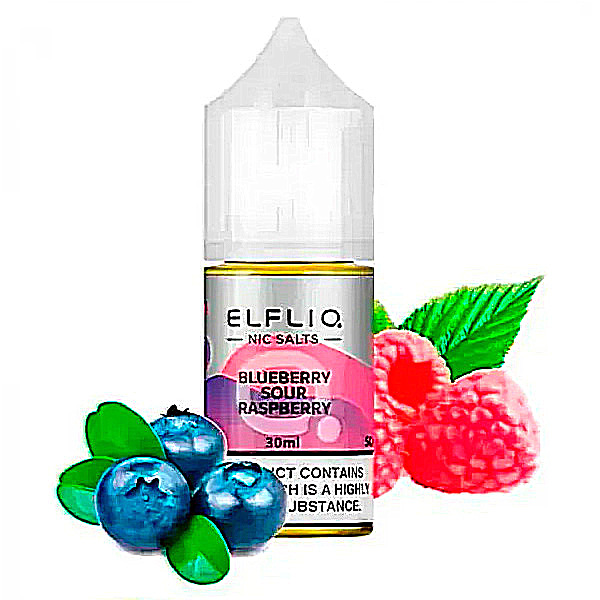 Набор Elfliq Blueberry Sour Raspberry, 30 мл