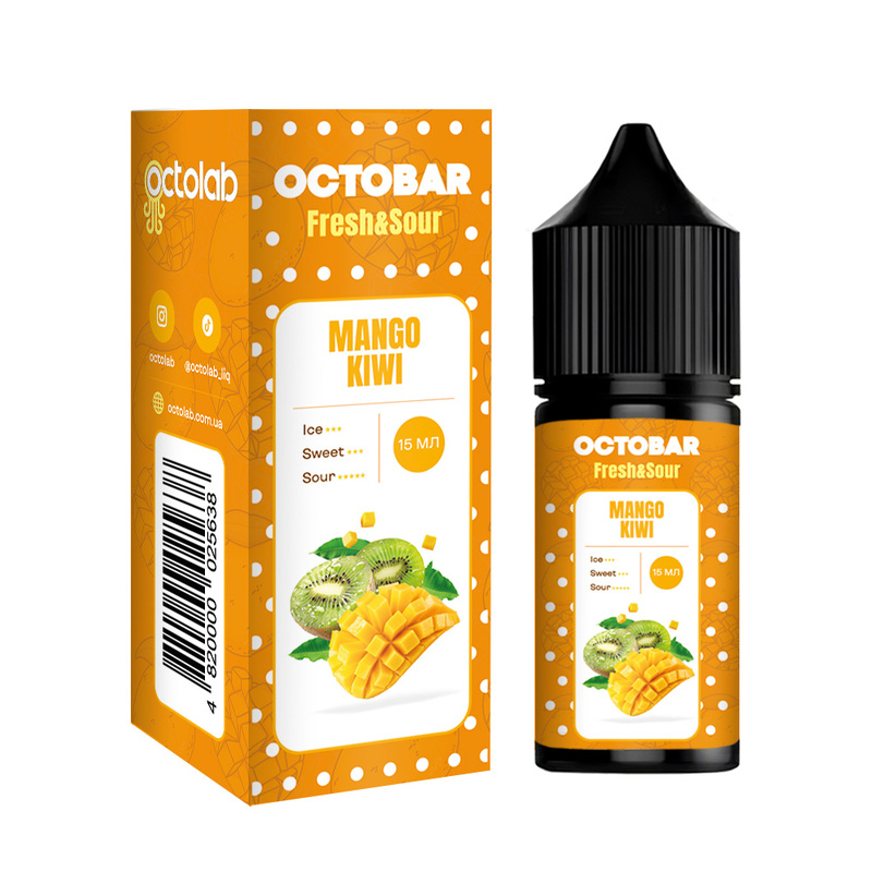 Набор Octobar Fresh Sour Mango Kiwi, 30 мл