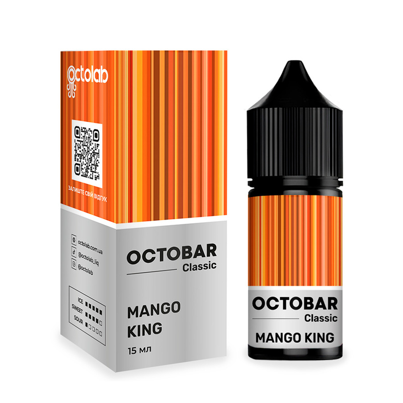 Набор Octobar Classic Mango King, 30 мл