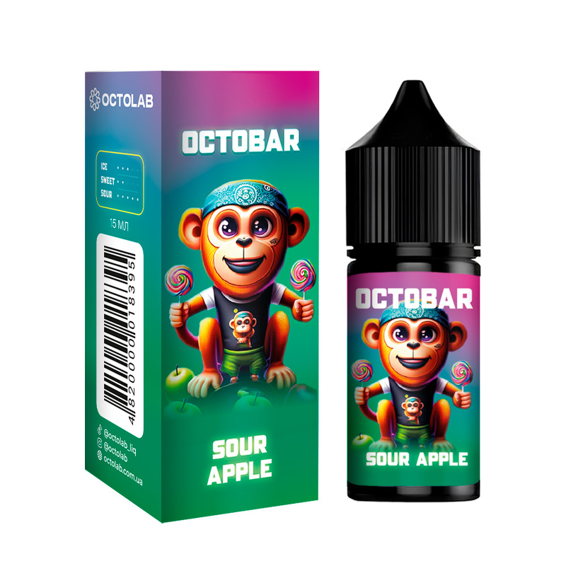 Набор Octobar NFT Sour Apple, 30 мл