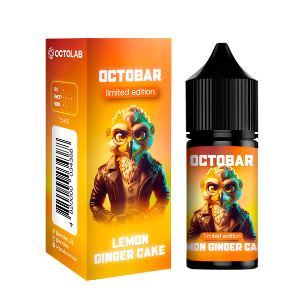 Набор Octobar NFT Lemon Ginger Cake, 30 мл