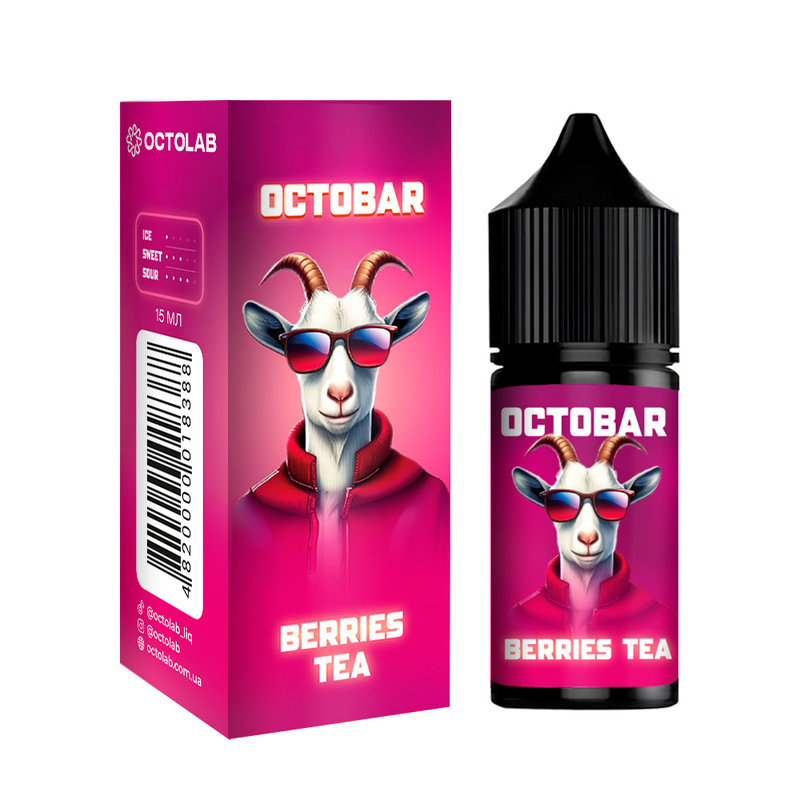 Набор Octobar NFT Berries Tea, 30 мл